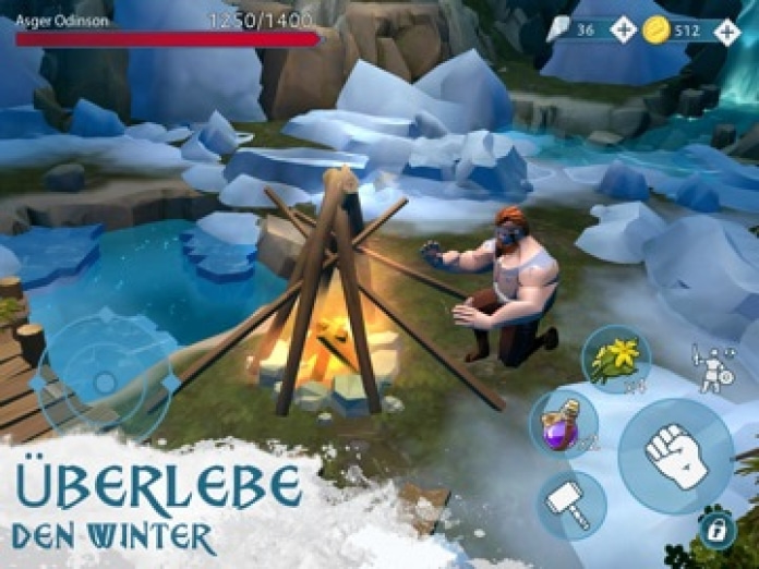 Vinland Tales: Erste Siedler Tablet-Screenshot