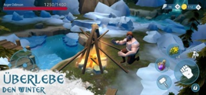 Vinland Tales: Erste Siedler Smartphone-Screenshot