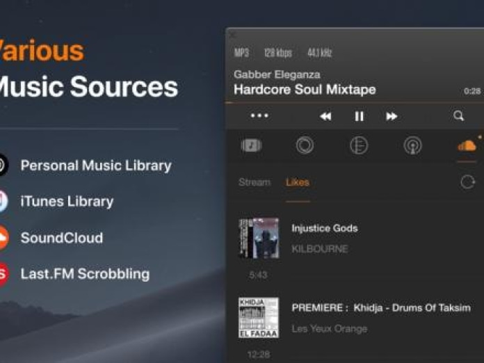 VOX: MP3 & FLAC Music Player Smartphone-Screenshot3