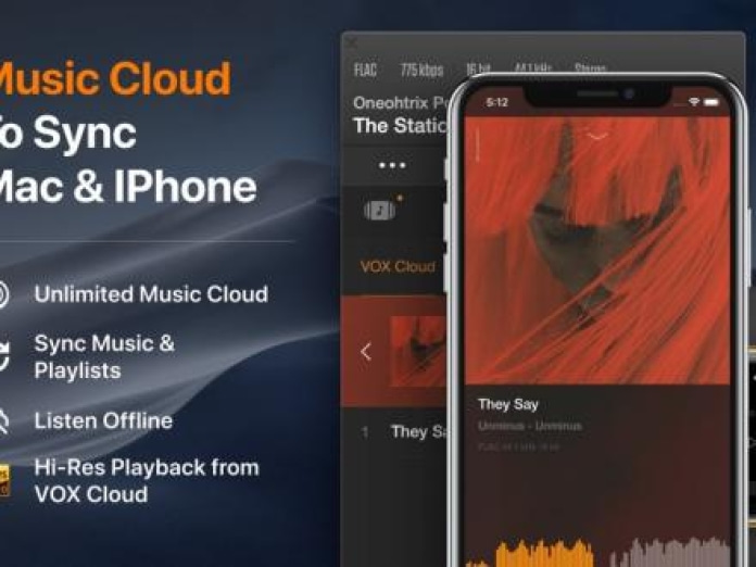 VOX: MP3 & FLAC Music Player Smartphone-Screenshot
