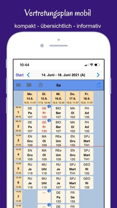 VpMobil24 Smartphone-Screenshot