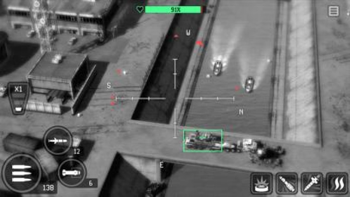 War Drone: Kriegs-Ballerspiele Smartphone-Screenshot