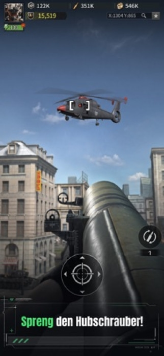 Warline: Sniper Strike Smartphone-Screenshot2
