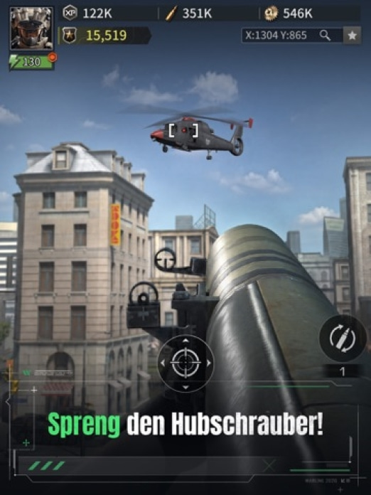 Warline: Sniper Strike Tablet-Screenshot2