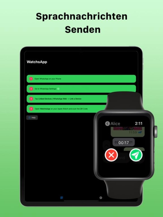 WatchsApp - WhatsApp for Watch Tablet-Screenshot2
