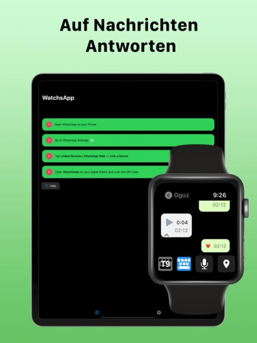 WatchsApp - WhatsApp for Watch Tablet-Screenshot