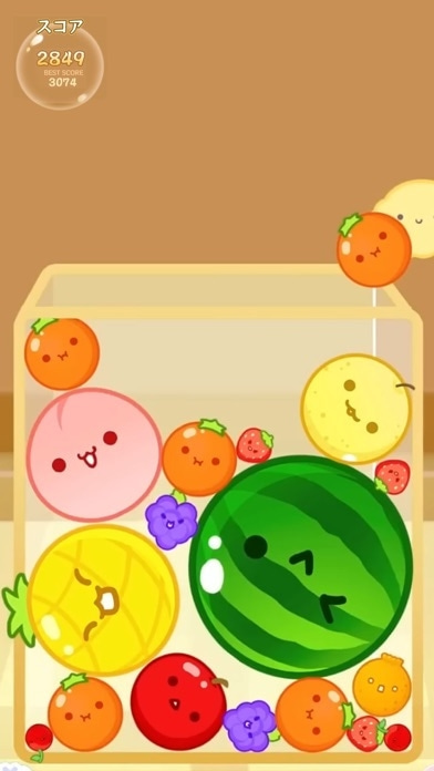 Watermelon Fruits Match Puzzle Smartphone-Screenshot2