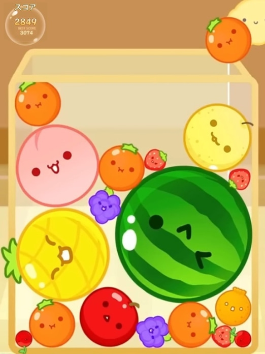 Watermelon Fruits Match Puzzle Tablet-Screenshot2