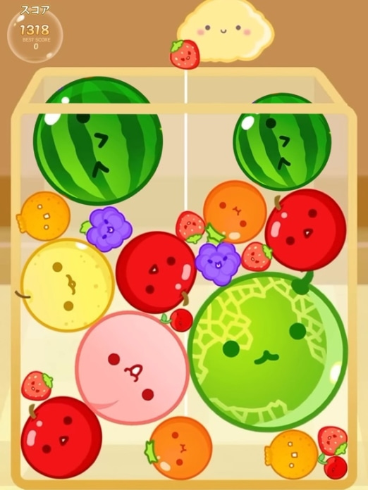 Watermelon Fruits Match Puzzle Tablet-Screenshot