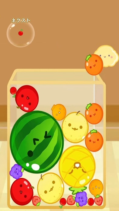 Watermelon Game Challenge 3D Smartphone-Screenshot