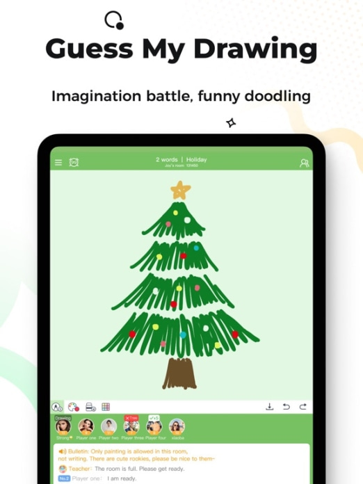 WePlay - Partyspiel & Chat Tablet-Screenshot6