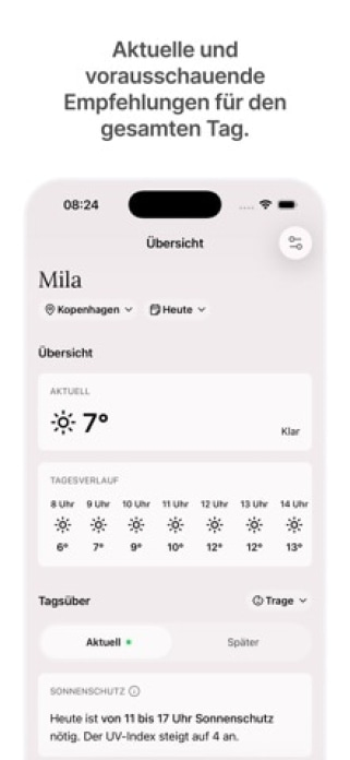 Wetterbaby Smartphone-Screenshot2