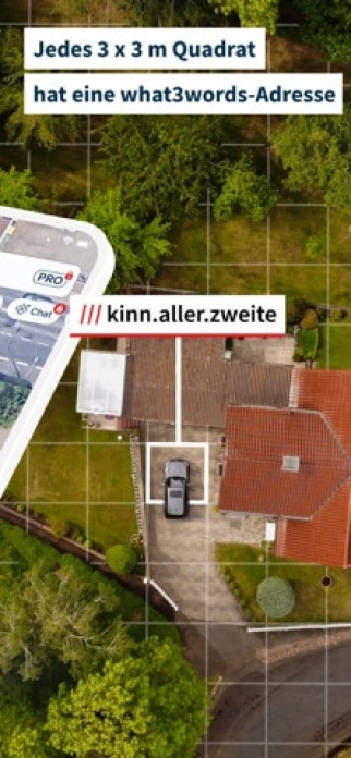 what3words Smartphone-Screenshot2