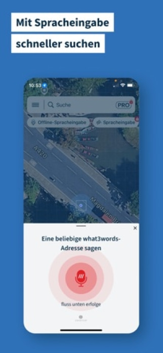 what3words Smartphone-Screenshot5