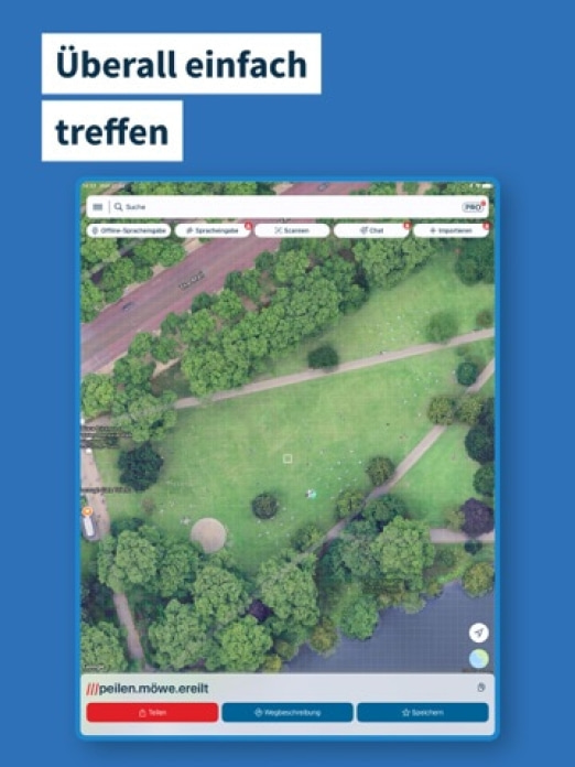 what3words Tablet-Screenshot3