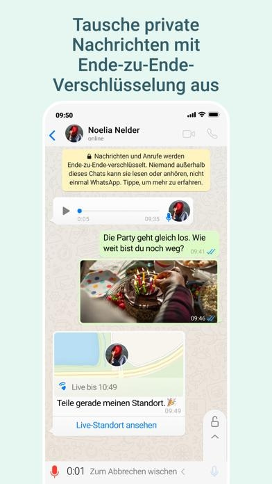 WhatsApp Messenger Smartphone-Screenshot2