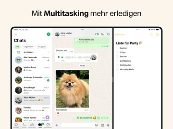 WhatsApp Messenger Tablet-Screenshot3