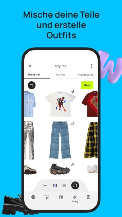 Whering: Digitale Garderobe Smartphone-Screenshot4