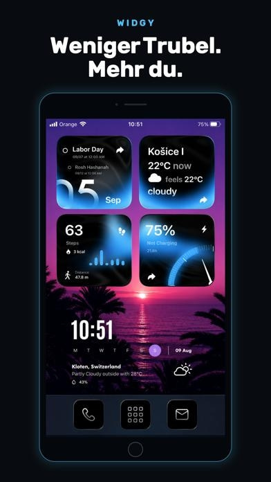 Widgy: Widgets nach Ma&szlig; Smartphone-Screenshot10