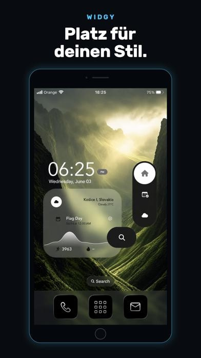 Widgy: Widgets nach Maß Smartphone-Screenshot4
