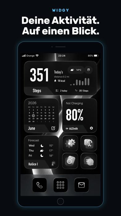 Widgy: Widgets nach Maß Smartphone-Screenshot9