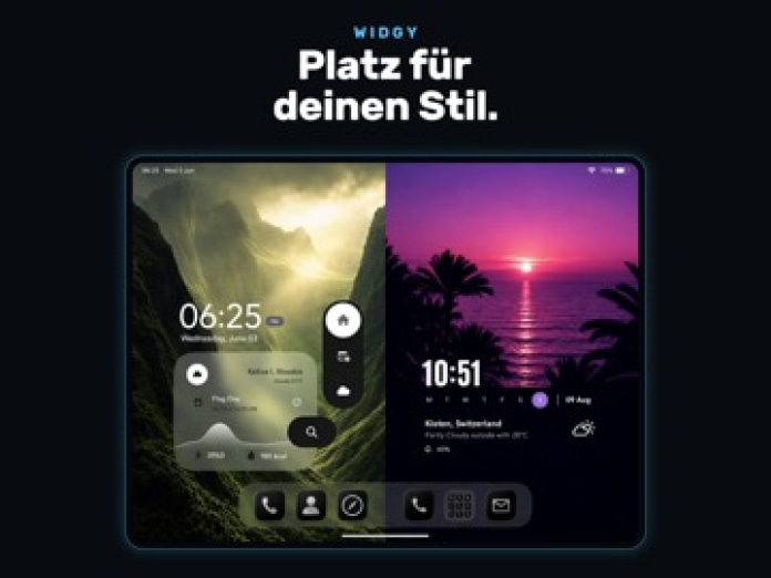 Widgy: Widgets nach Maß Tablet-Screenshot4