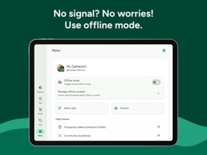 WikiCamps Australia Tablet-Screenshot7