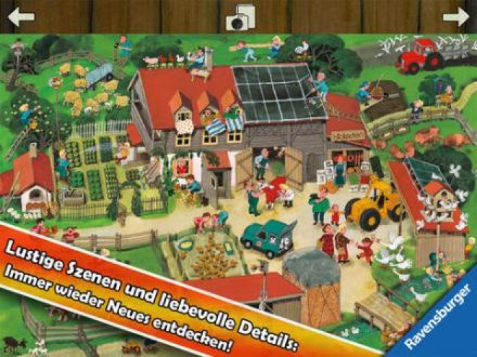 Wimmelbuch "Auf dem Lande" Smartphone-Screenshot2