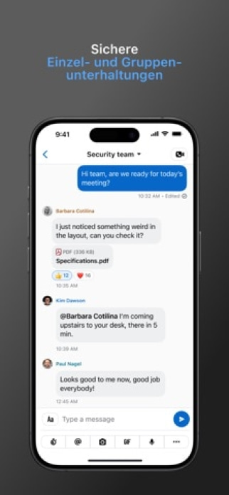 Wire • Secure Messenger Smartphone-Screenshot2