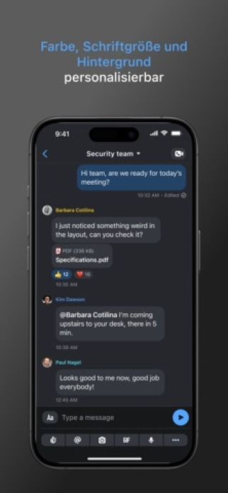 Wire &bull; Secure Messenger Smartphone-Screenshot5