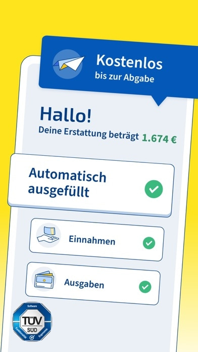 WISO Steuer - Steuererklärung Smartphone-Screenshot2