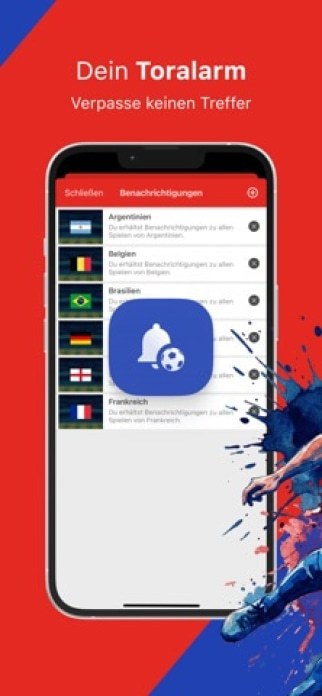 WM App 2027 mit TV.de Live TV Smartphone-Screenshot2