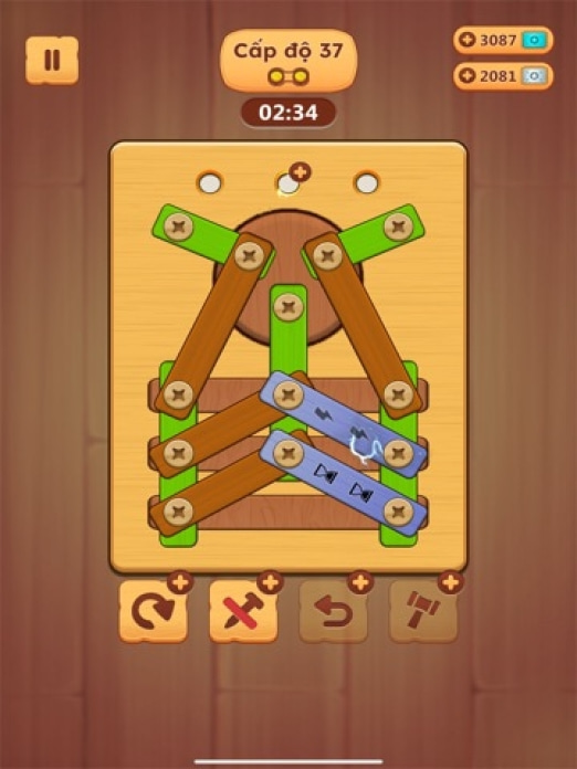 Wood Nuts & Bolts Puzzle Tablet-Screenshot3