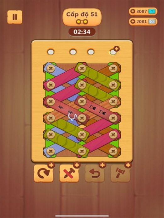 Wood Nuts & Bolts Puzzle Tablet-Screenshot4