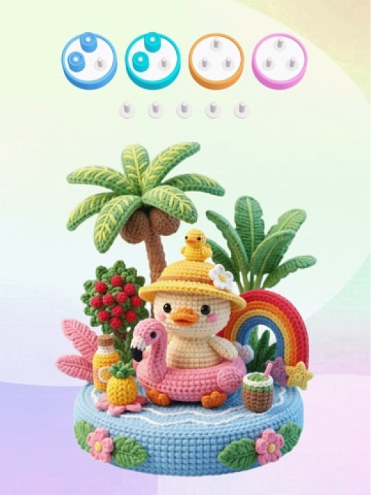 Wool Craze - Wolle Jam Puzzle Tablet-Screenshot3