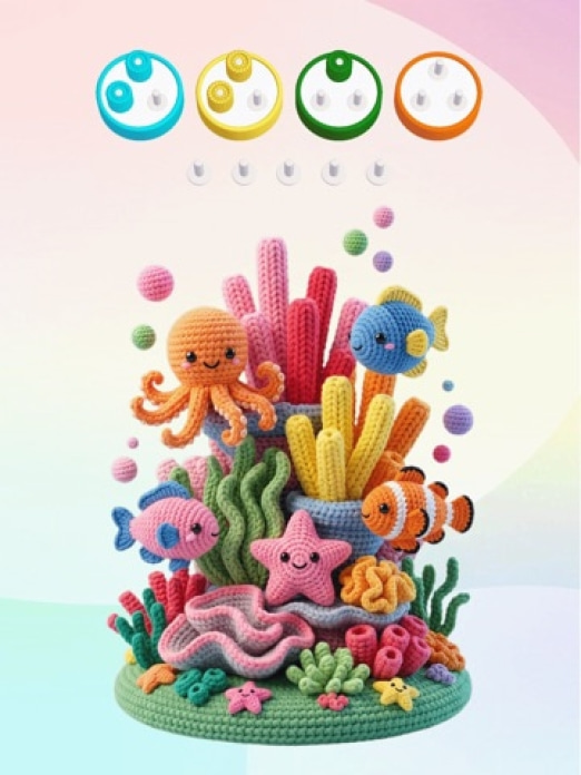 Wool Craze - Wolle Jam Puzzle Tablet-Screenshot
