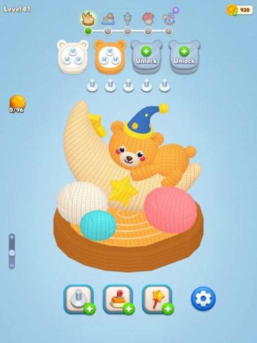 Wool Puzzle 3D Tablet-Screenshot