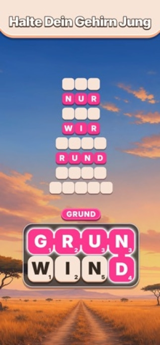 Word Tiles - Relaxing Puzzle Smartphone-Screenshot2