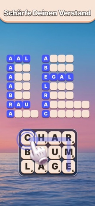 Word Tiles - Relaxing Puzzle Smartphone-Screenshot3