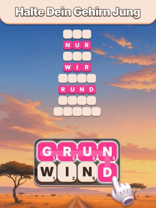 Word Tiles - Relaxing Puzzle Tablet-Screenshot2