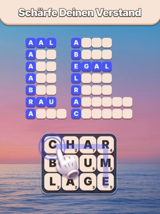 Word Tiles - Relaxing Puzzle Tablet-Screenshot3