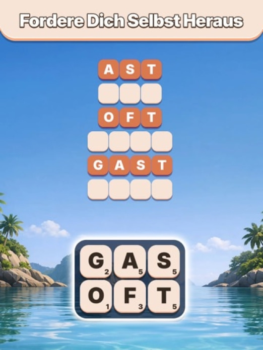 Word Tiles - Relaxing Puzzle Tablet-Screenshot