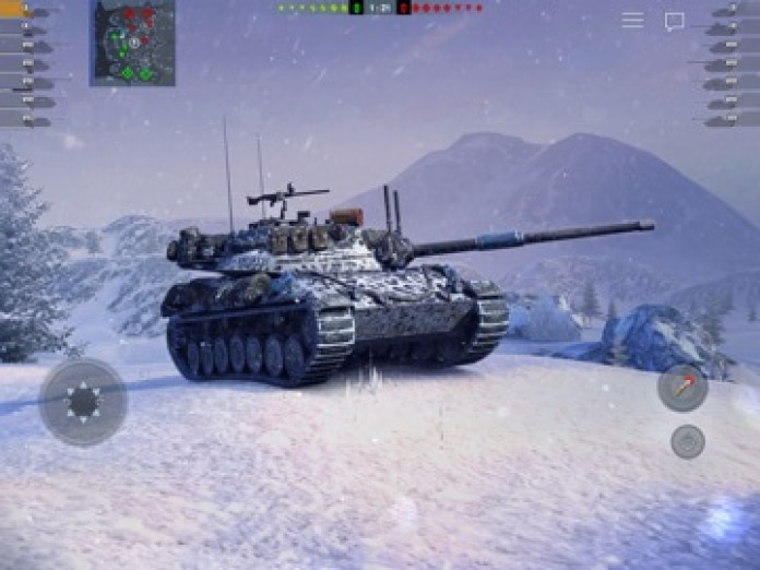 World of Tanks Blitz:3D Panzer Tablet-Screenshot3