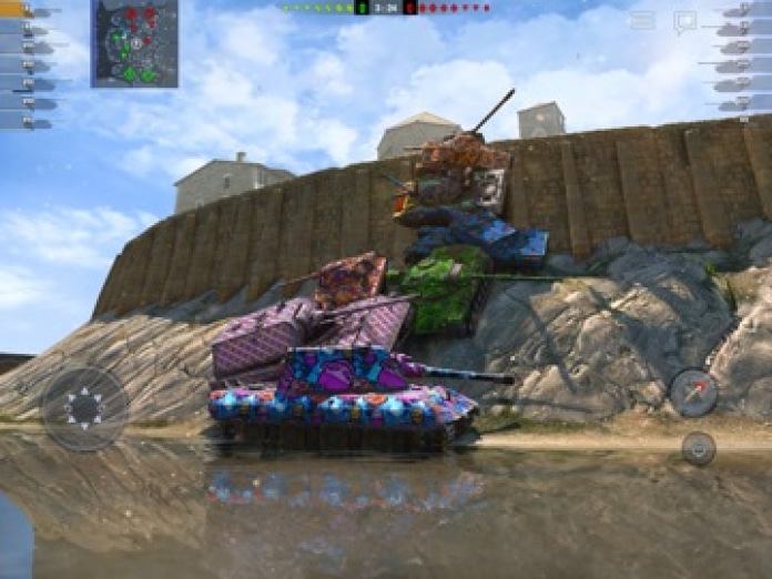 World of Tanks Blitz:3D Panzer Tablet-Screenshot7