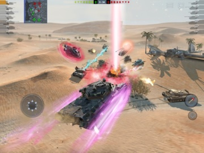 World of Tanks Blitz：3D Panzer Tablet-Screenshot8