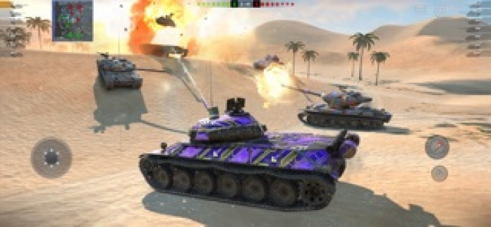 World of Tanks Blitz:3D Panzer Smartphone-Screenshot