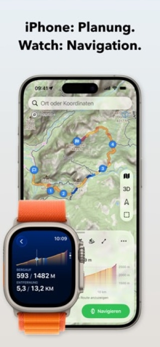 WristTopo: Karten f&uuml;r Watch Smartphone-Screenshot3