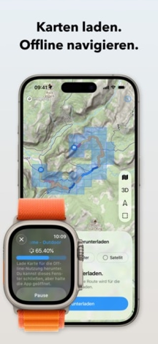 WristTopo: Karten f&uuml;r Watch Smartphone-Screenshot7