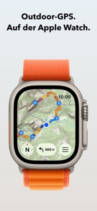 WristTopo: Karten f&uuml;r Watch Smartphone-Screenshot