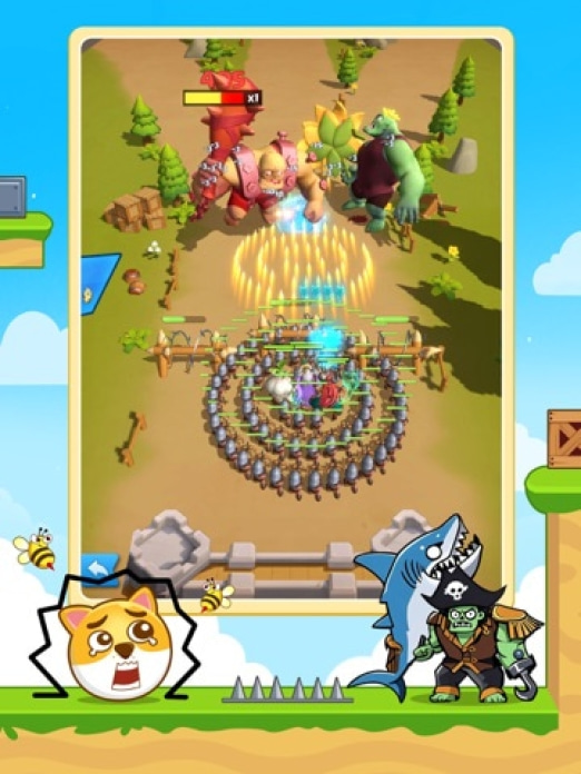 X-Clash: Survival Strategies Tablet-Screenshot4
